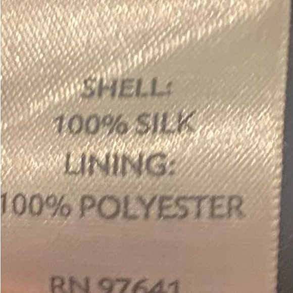 J. Jill Black Crinkle Sleeveless Dress, M, 100% Silk - Picture 9 of 10